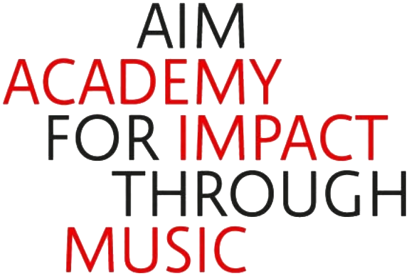Academy for Impact through Music (AIM) logo